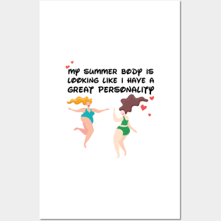 Summer Body Posters and Art